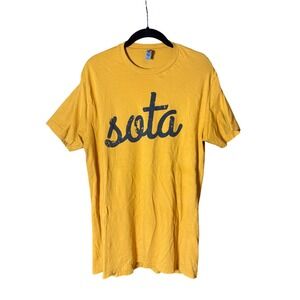 Sota Graphic T-Shirt‎ Short Sleeve Crew Neck Casual Tee
